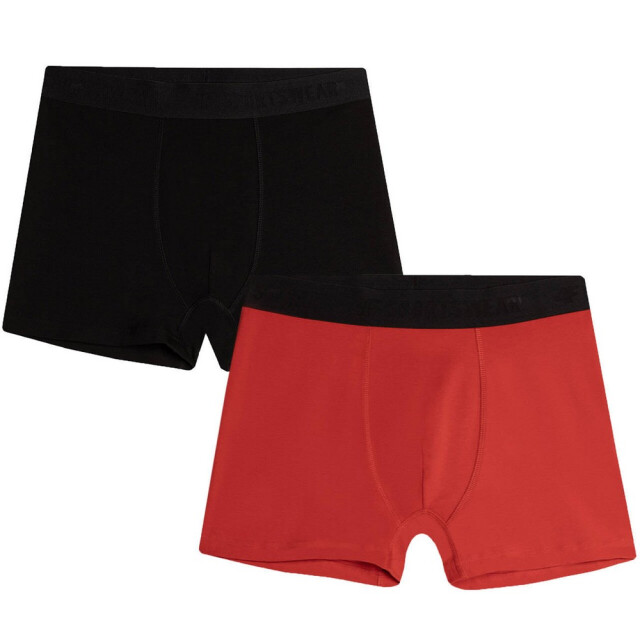 4F Heren m027 boxershorts (set van 2) UTMR78331_blackred large