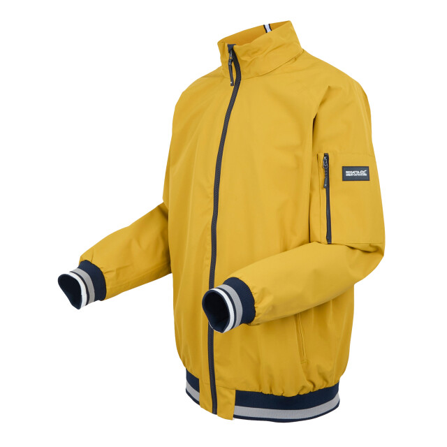 Regatta Heren shorebay iii waterdichte jas UTRG11549_mustard large