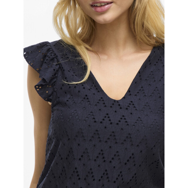 Vila Viamalina v-neck cs toppb navy 4339.37.0004 large