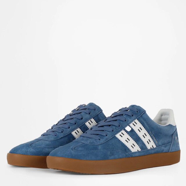 Q1905 Sneaker platinum denimblauw/offwhite QM1253616-623-1 large
