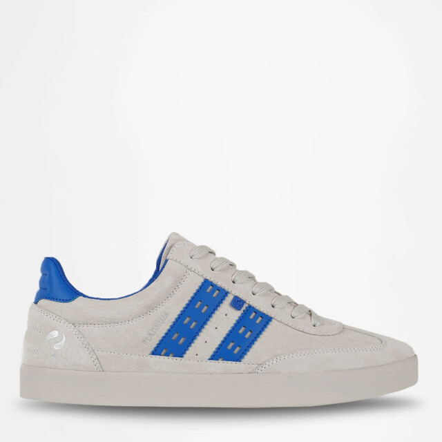 Q1905 Sneaker platinum offwhite/koningsblauw QM1253616-003-3 large