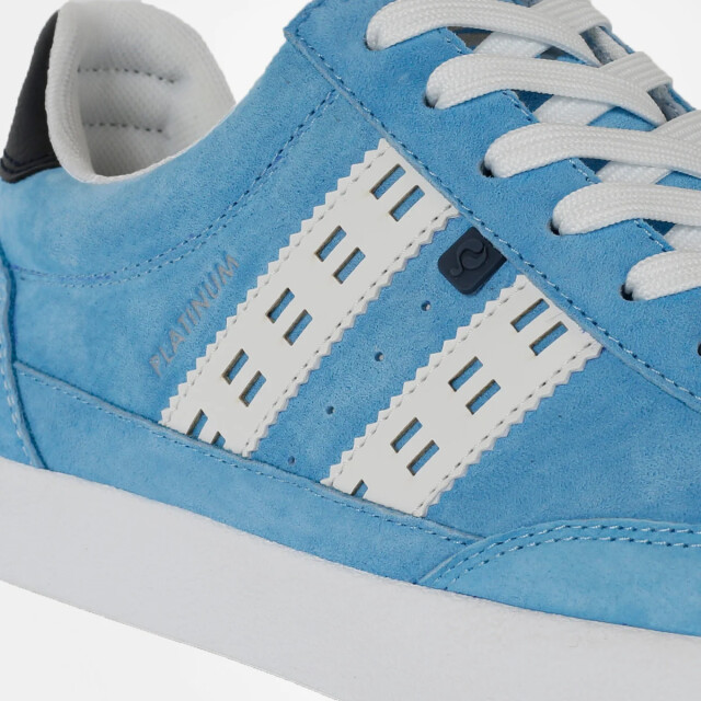 Q1905 Sneaker platinum lichtblauw/wit QM1253616-609-1 large