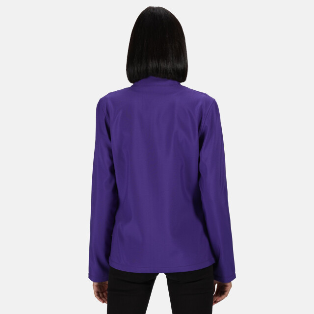 Regatta Regatta dames ablaze printable softshell jas UTRG3561_purplewhite large Regatta Regatta dames ablaze printable softshell jas UTRG3561_purplewhite large