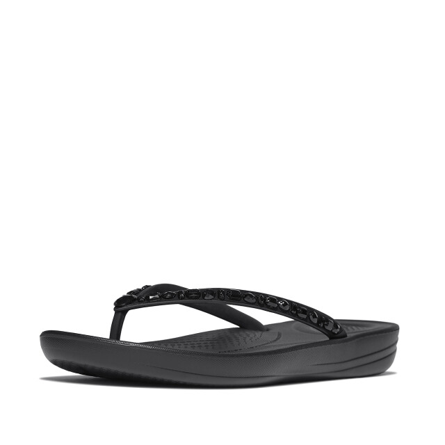 FitFlop Fitflop™ iqushion multi-crystal tpu FitFlop™ Iqushion Multi-Crystal  TPU zwart large