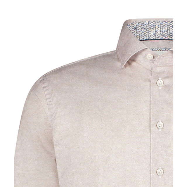 Blue Industry Het luxe textuur overhemd | 5117.51-SAND large
