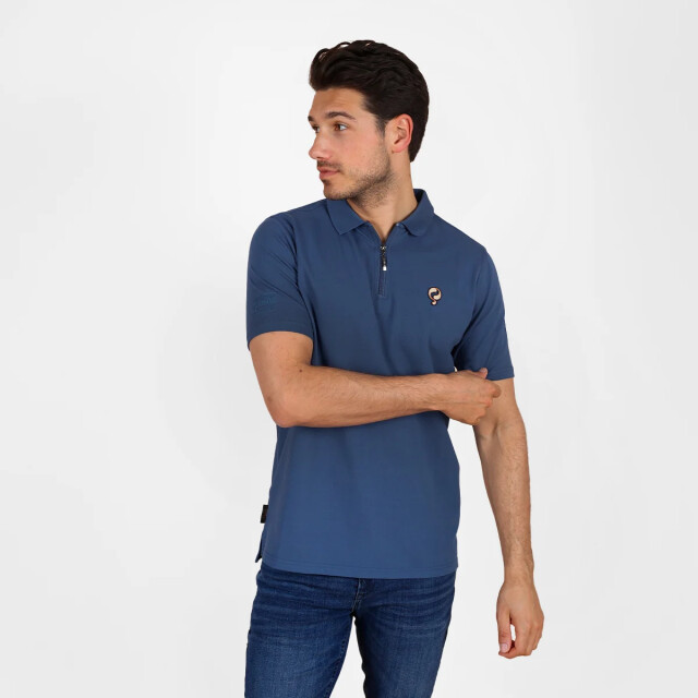 Q1905 Polo shirt zuidland – marine QM2653924-623-1 large