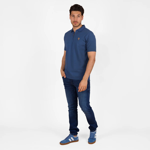 Q1905 Polo shirt zuidland – marine QM2653924-623-1 large