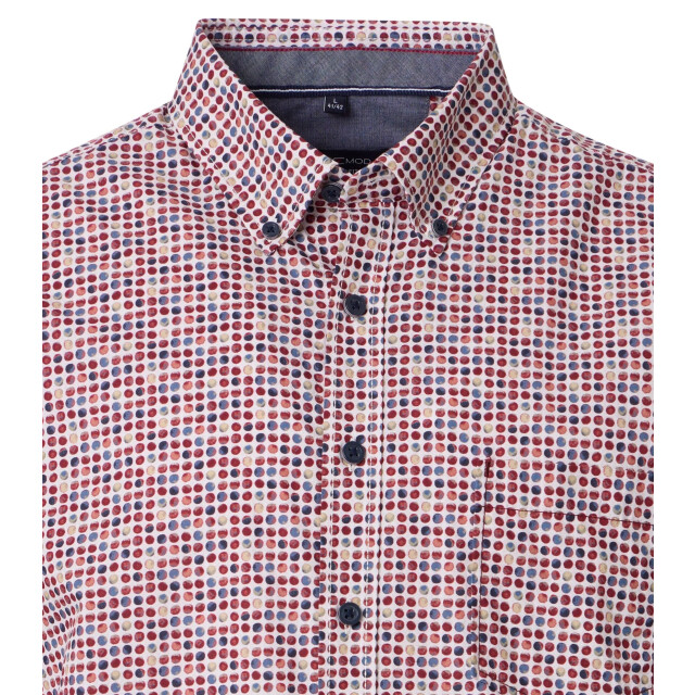 Casamoda Heren overhemd 954394900 400 garnet Overhemd 954394900 400Garnet large