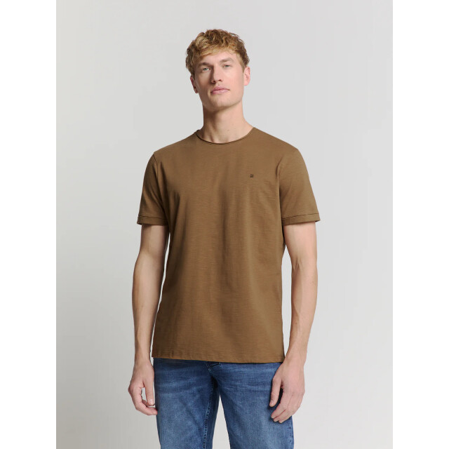 No Excess Heren shirt 28360402sn 140 camel No Excess Shirt 28360402SN 140Camel large