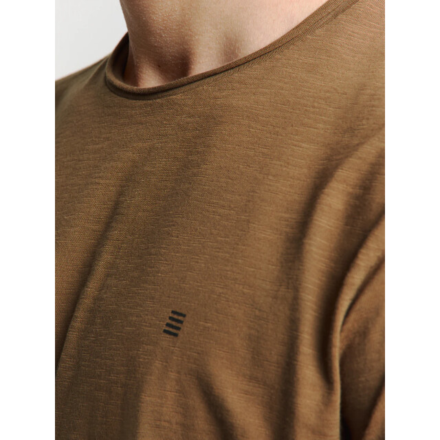 No Excess Heren shirt 28360402sn 140 camel No Excess Shirt 28360402SN 140Camel large