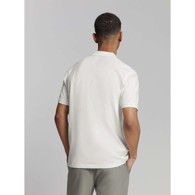 No Excess Polo pique solid stretch white 27390260SN-010 large