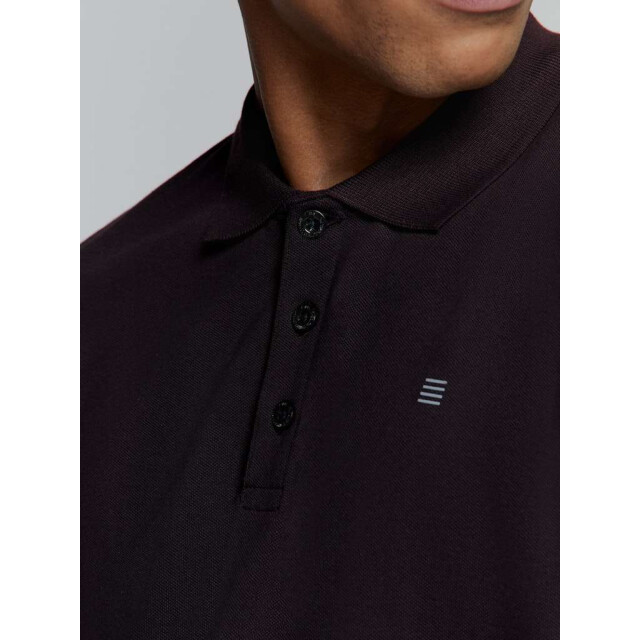 No Excess Polo pique solid stretch black 27390260SN-020 large