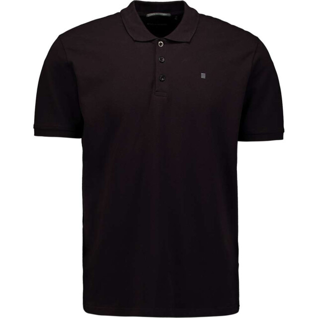 No Excess Polo pique solid stretch black 27390260SN-020 large