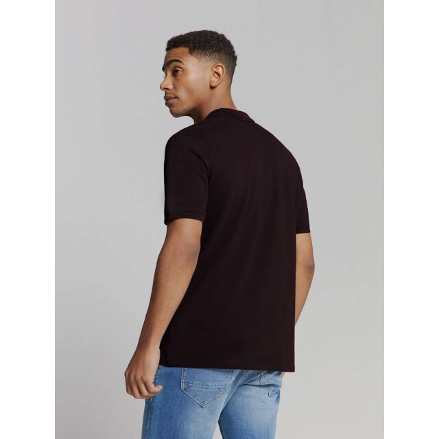 No Excess Polo pique solid stretch black 27390260SN-020 large