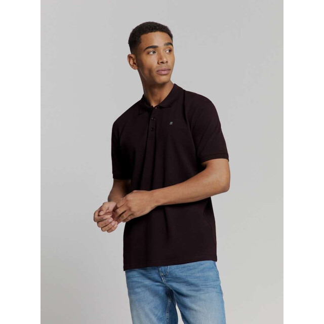 No Excess Polo pique solid stretch black 27390260SN-020 large