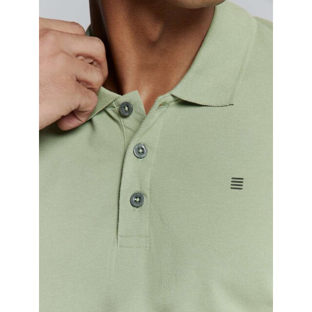 No Excess Polo pique solid stretch green 27390260SN-050 large