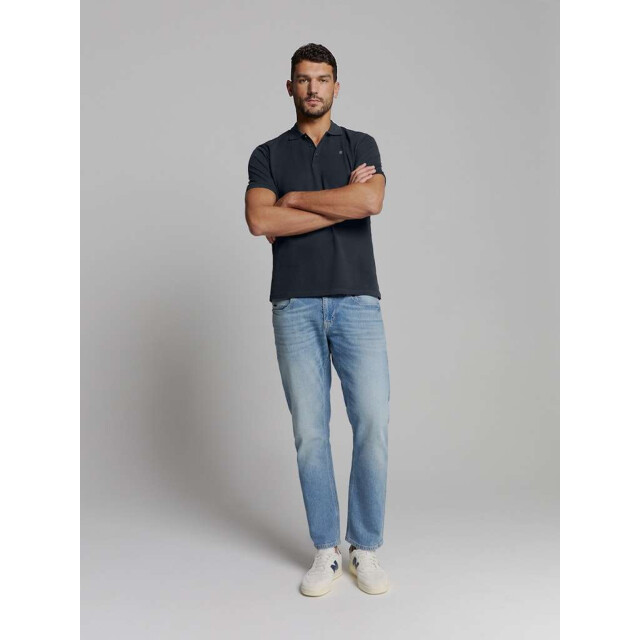 No Excess Polo pique solid stretch night 27390260SN-078 large