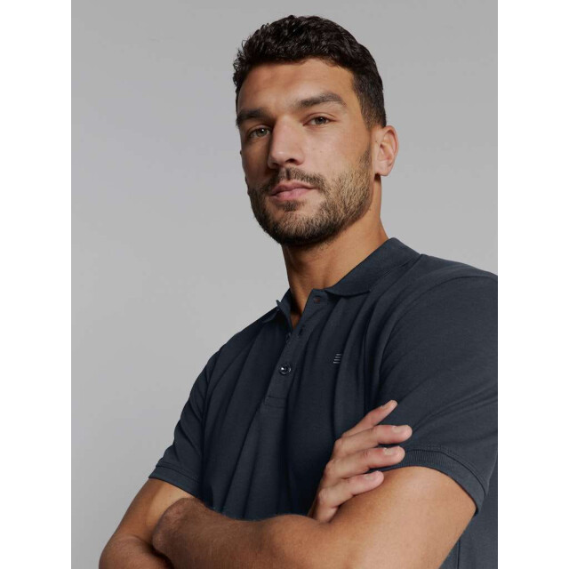 No Excess Polo pique solid stretch night 27390260SN-078 large