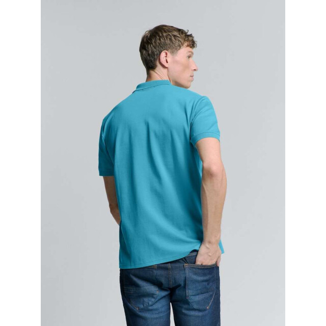 No Excess Polo pique solid stretch seablue 27390260SN-039 large