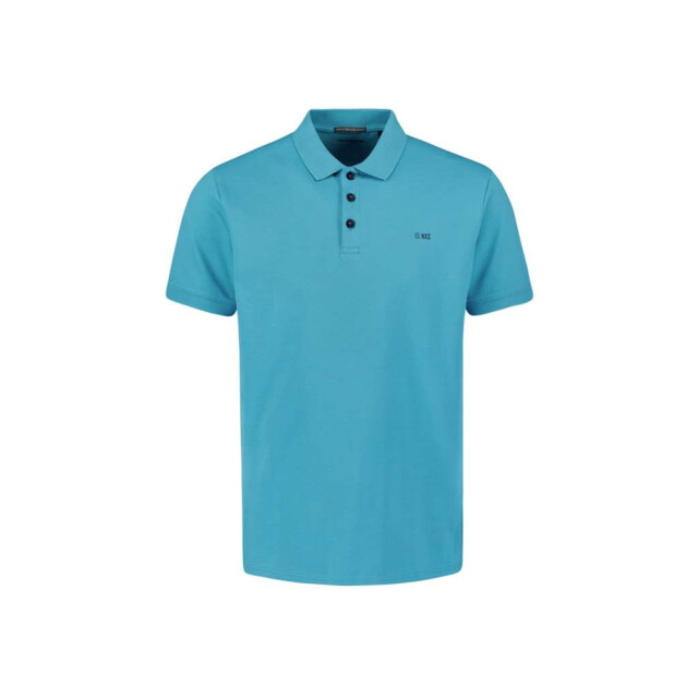 No Excess Polo pique solid stretch seablue 27390260SN-039 large