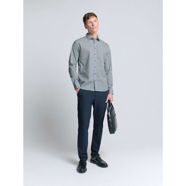 No Excess Shirt stretch allover printed cloud 27450234-130 large