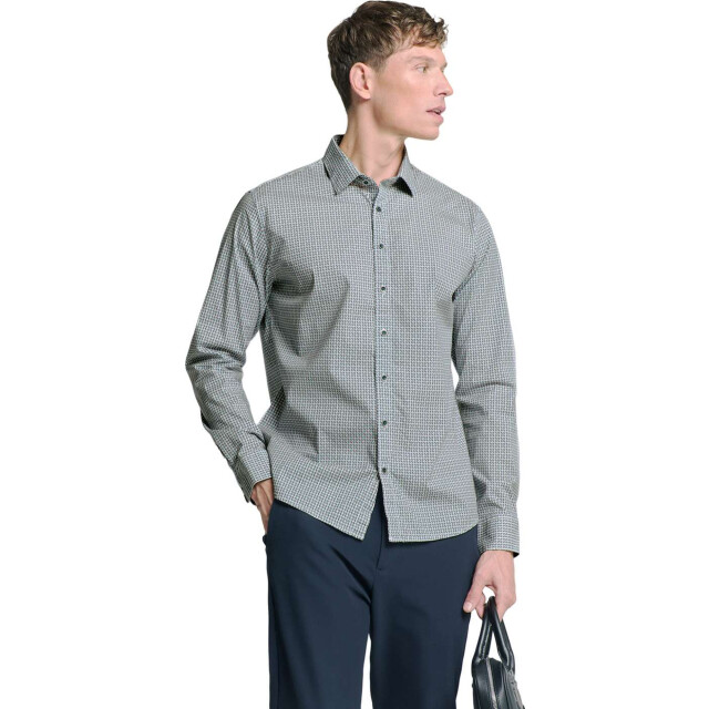 No Excess Shirt stretch allover printed cloud 27450234-130 large