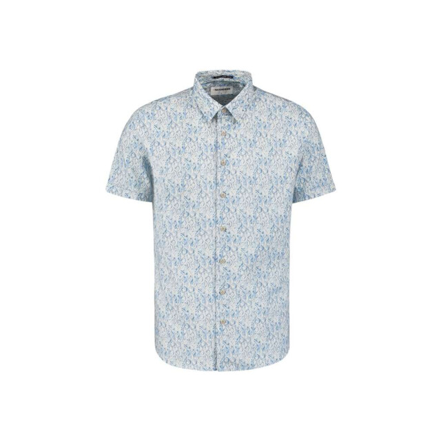 No Excess Shirt short sleeve allover printed cloud 27440342-130 large