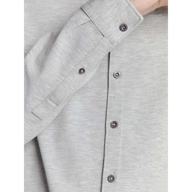 No Excess Shirt jersey melange stretch grey melange 27410180-102 large