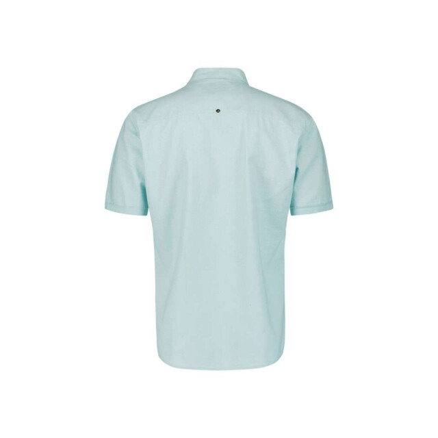 No Excess Shirt short sleeve solid with linen ice 27480321SN-151 large