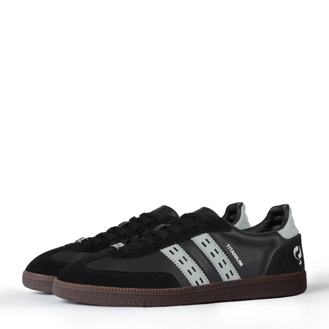 Q1905 Sneaker titanium zwart/lichtgrijs QM1243549-199-2 large