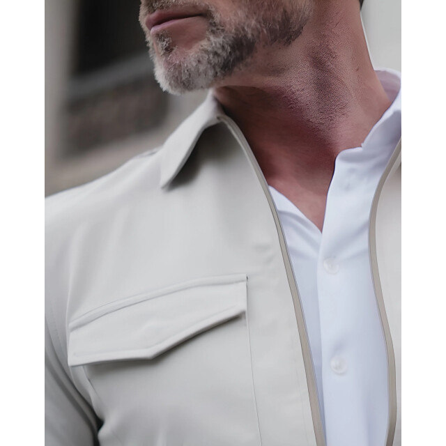 Blue Industry Travel stretch overshirt | PisaS25-M100 large