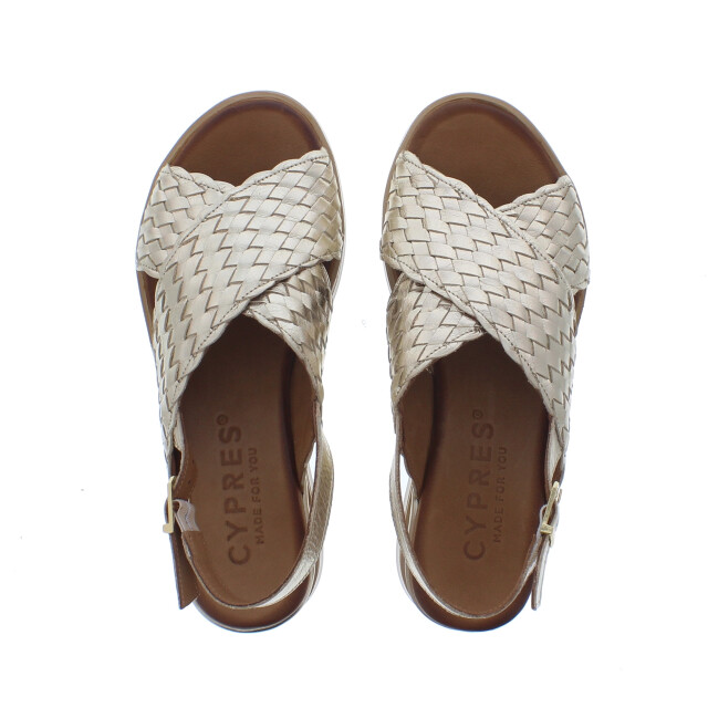 Cypres Wies kruisband vlecht | dames | maat: | leer 109995 large