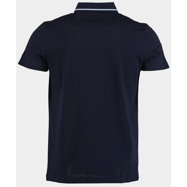 Scotland Blue Polo korte mouw hilton polo contrast collar 25108hi31sb/290 navy 186930 large