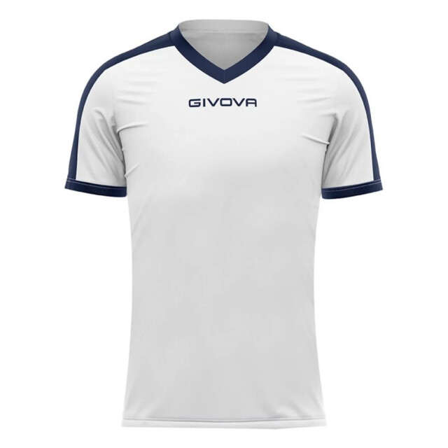 Givova Heren revolution interlock t-shirt UTMR536_whitenavyblue large