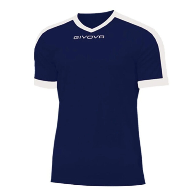 Givova Heren revolution interlock t-shirt UTMR536_navybluewhite large