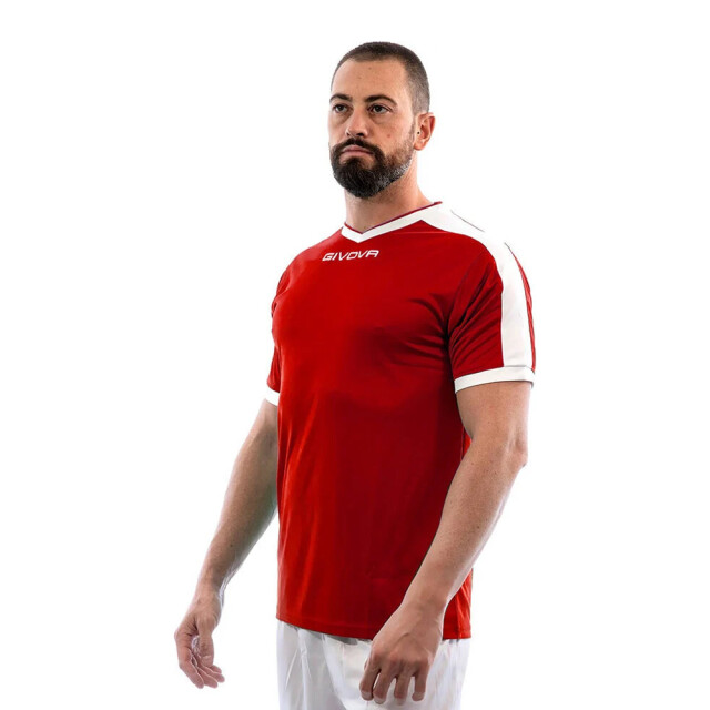 Givova Heren revolution interlock t-shirt UTMR536_whitered large
