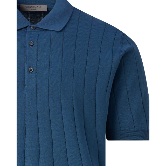 Corneliani Polo met korte mouwen 099257-001-50 large