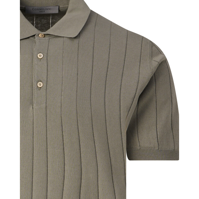 Corneliani Polo met korte mouwen 099256-001-50 large