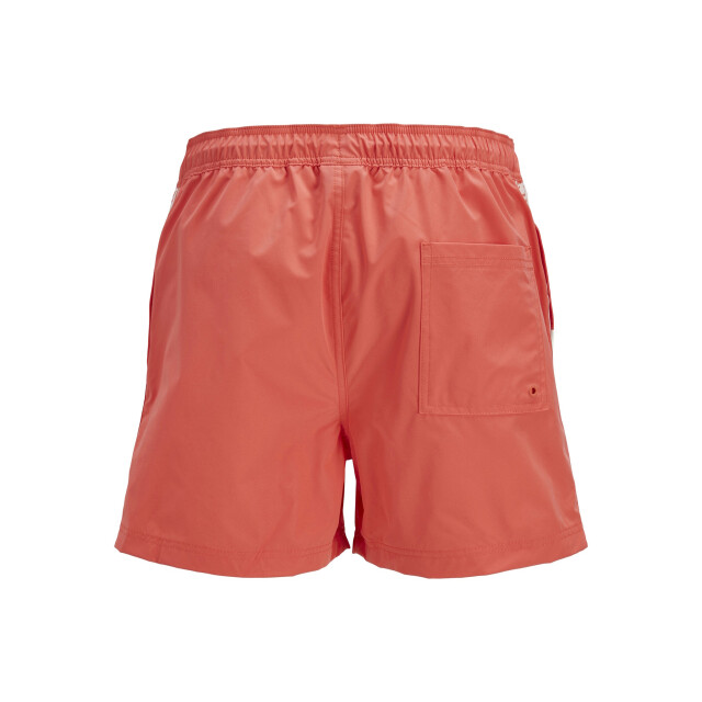 Jack & Jones Heren zwemshort jpstmaui logo tape hot coral 12272879-Hot Coral large