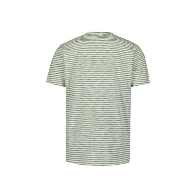 No Excess T shirt crewneck multi cloured melange stripes dessin 5339.29.0008 large