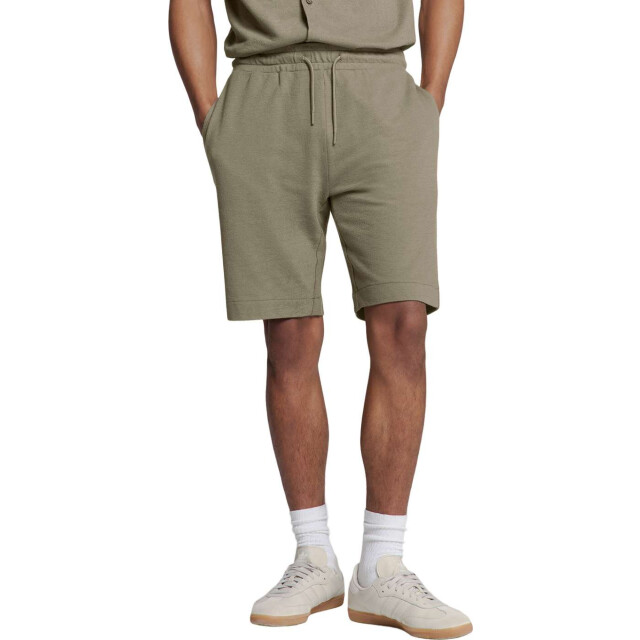 No Excess Short jersey solid terry dark moss 27740384-186 large