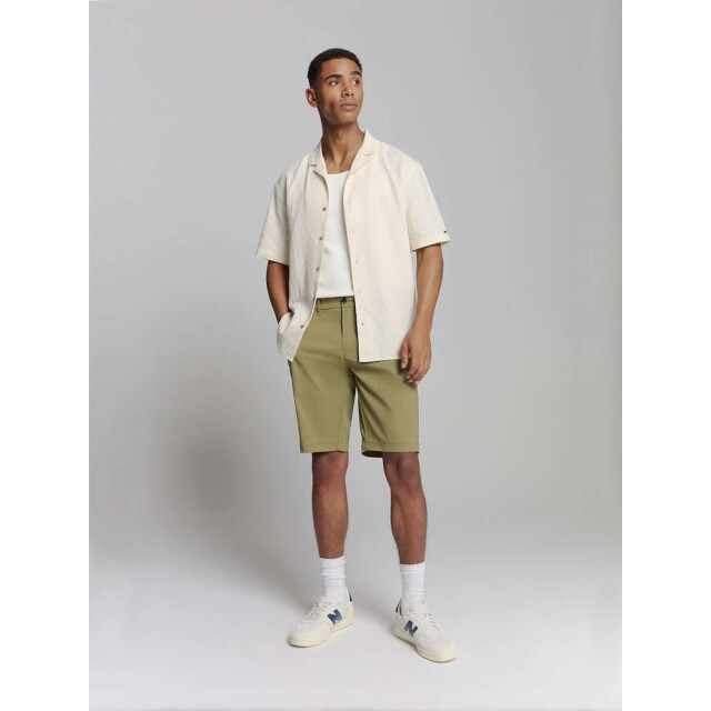 No Excess Short stretch chino travel twill mid army 278190302-167 large