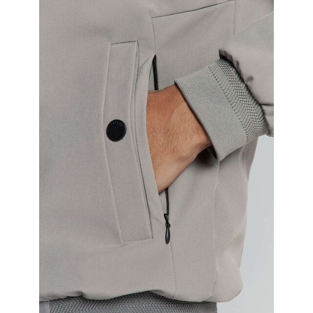 No Excess Jacket short fit clean soft mid grey 27630210-180 large