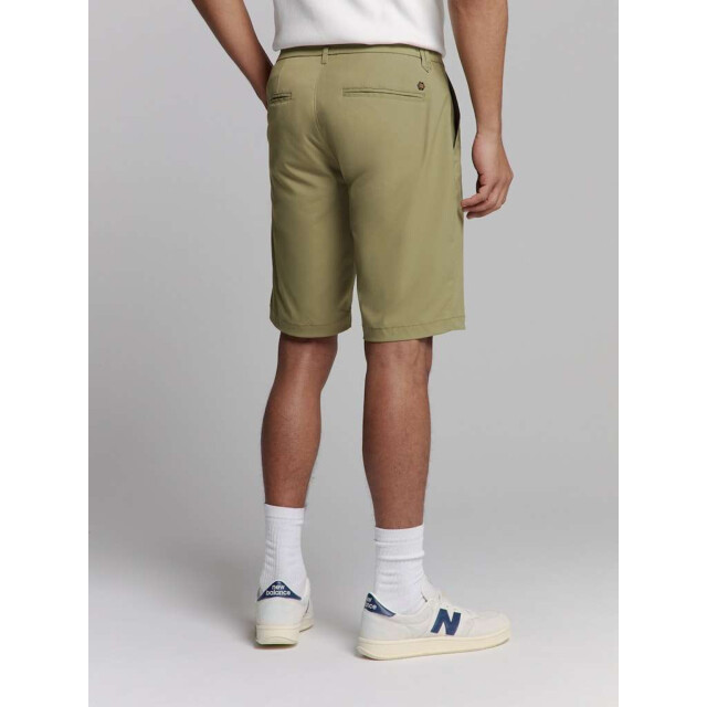 No Excess Short stretch chino travel twill mid army 278190302-167 large