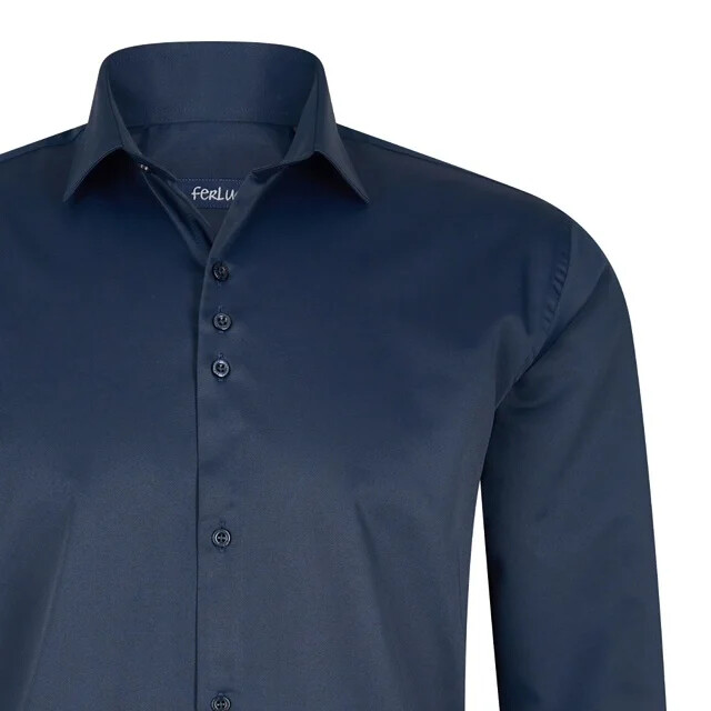 Ferlucci Overhemd navy Overhemd Navy large