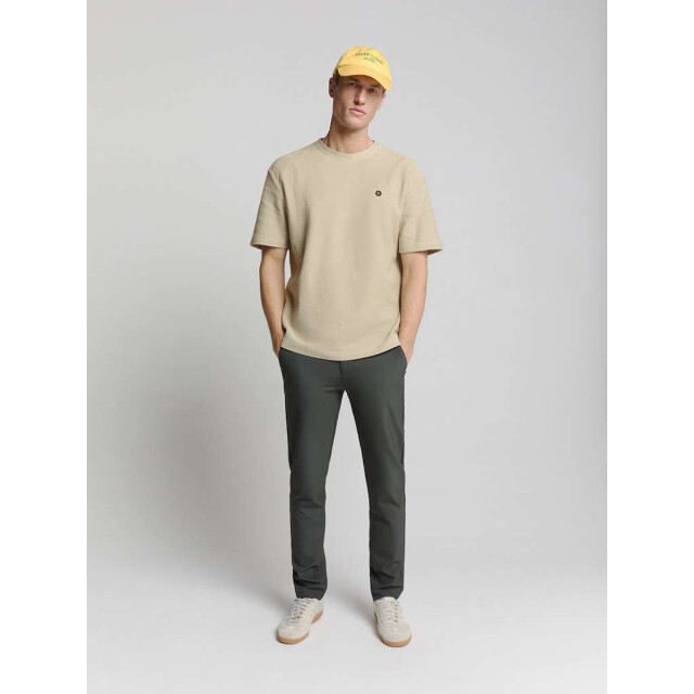 No Excess T-shirt crewneck solid relief jacqu sand 28320433-015 large