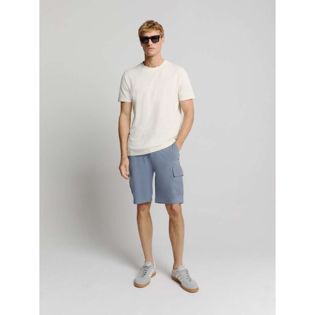 No Excess Short cargo jersey washed blue 288190414-137 large