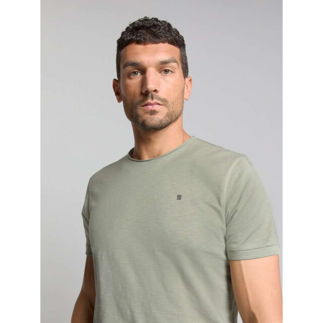 No Excess T-shirt crewneck slub smoke 28360402SN-049 large