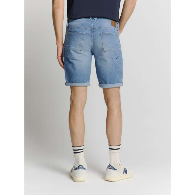 No Excess Short denim stretch bleach denim 27819D59N-229 large