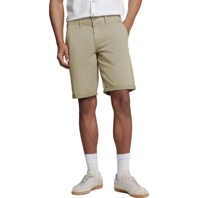 No Excess Short chino garment dyed twill stre light army 278190306SN-177 large